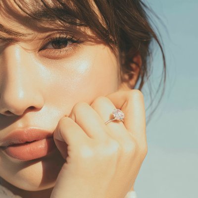 水晶のグラビア