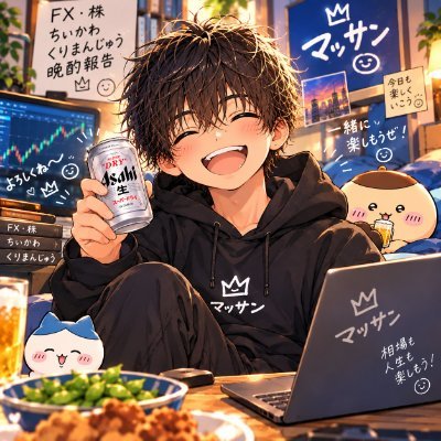 マッサン『AI×酒カス×くりまんじゅう×トレーダー』