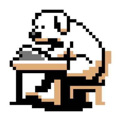 雑学をまとめる犬